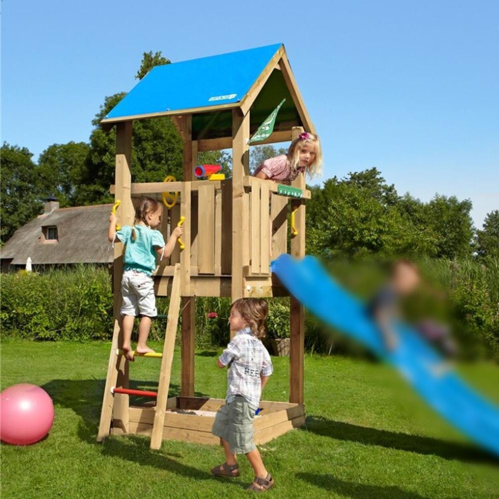 Jungle Gym Castle legetårn komplet uden rutsjebane