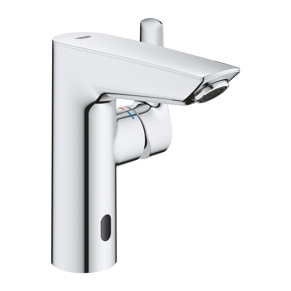 Grohe Eurosmart 2021 2-i-1 håndvaskarmatur i krom hybrid 6V