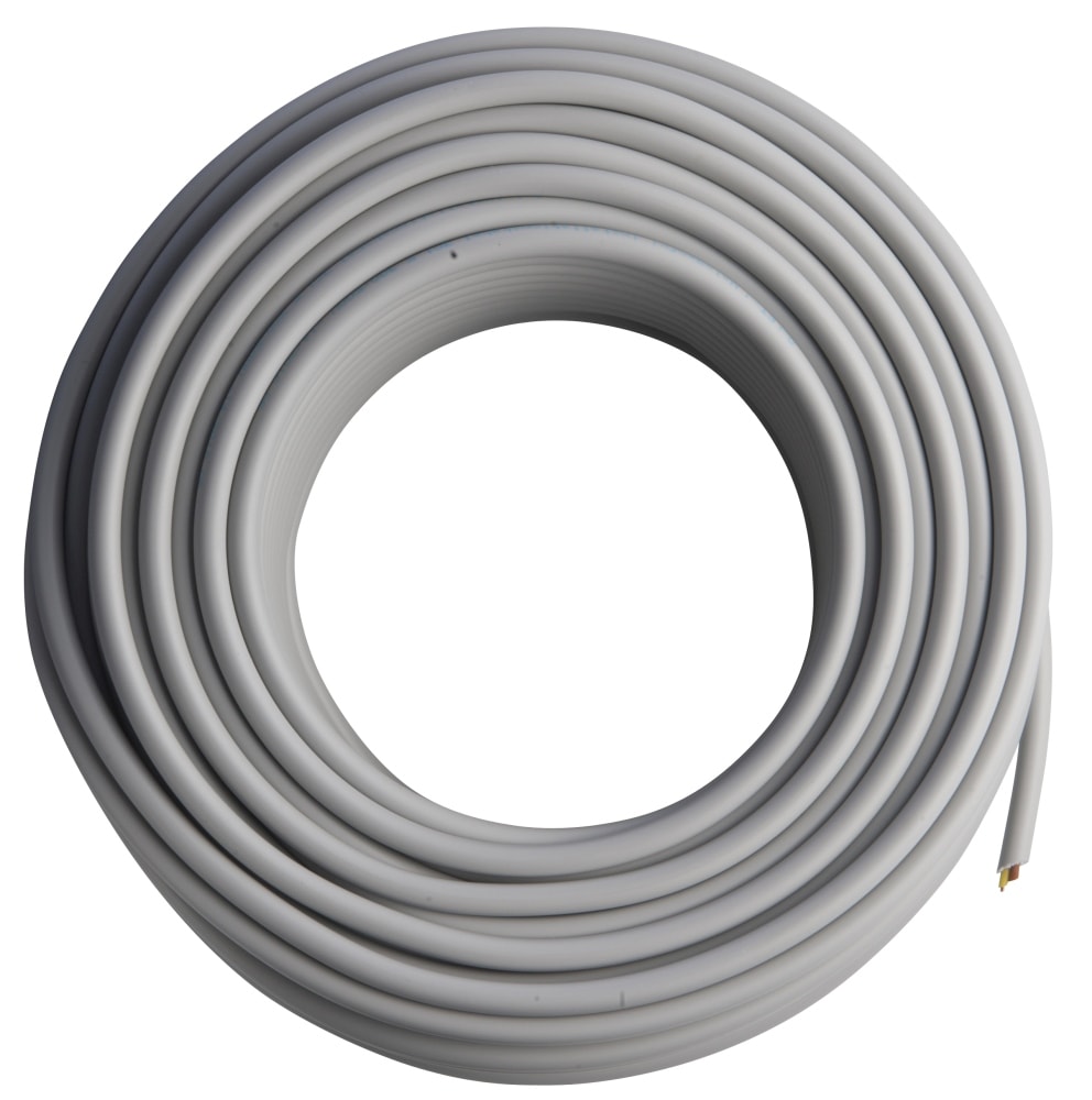 E-Line installationskabel 3x1,5 halogenfri grå 10 meter