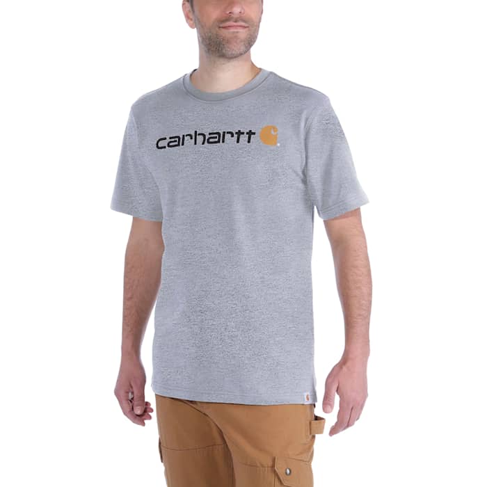 Carhartt Core T-Shirt Men Heather Grey