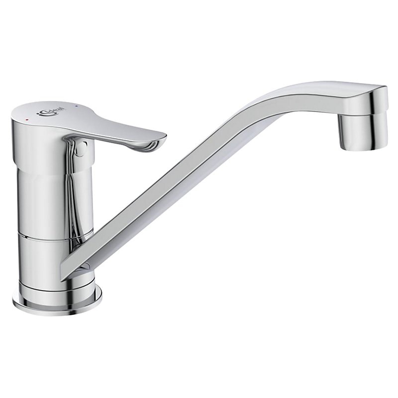 Ideal Standard Alpha køkkenarmatur krom med lav tud