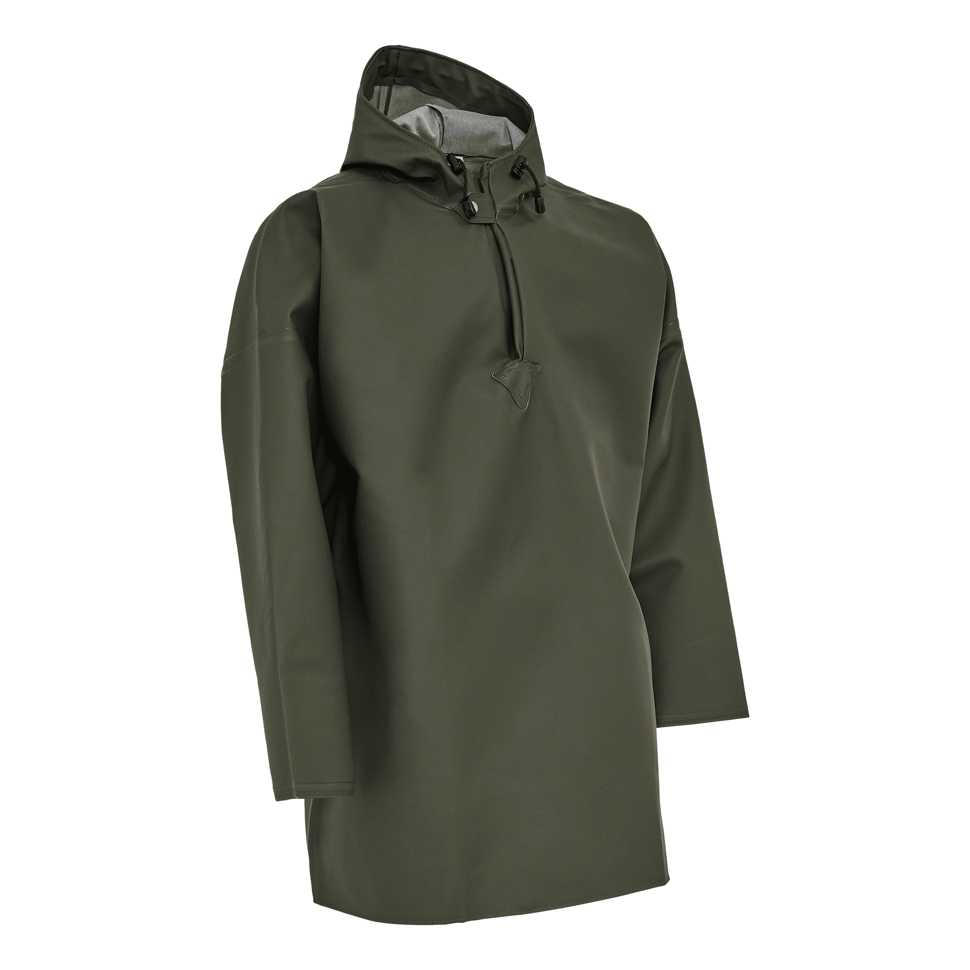 Elka PVC busseronne/regnjakke - Oliven - 5XL