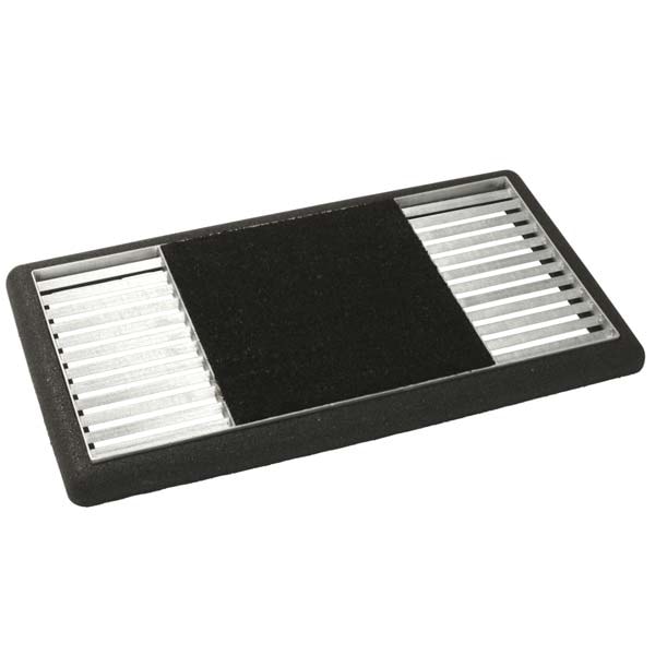 Plus Cubic rist 40x80 cm med kunststofsmåtte isort med gummiramme