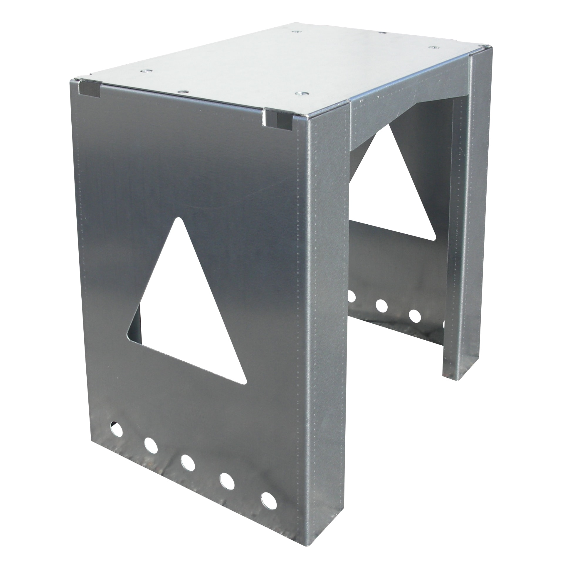 Allux universalstander til pakkepostkasse galv.model 8002 fod til pakkepost.