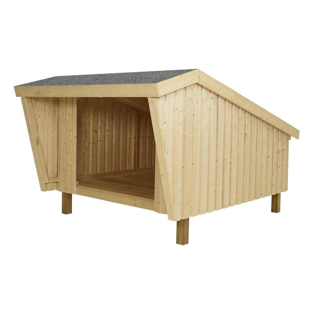 Plus Shelter i ubehandlet træ