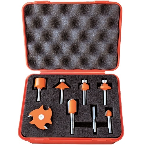 CMT Overfræsesæt med 8 stk K8