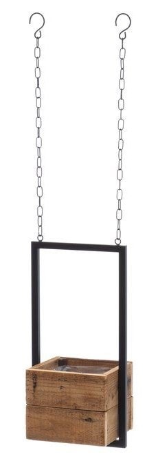 4Living Country blomsterkasse til ophæng 22 x 18 x 43,5 cm