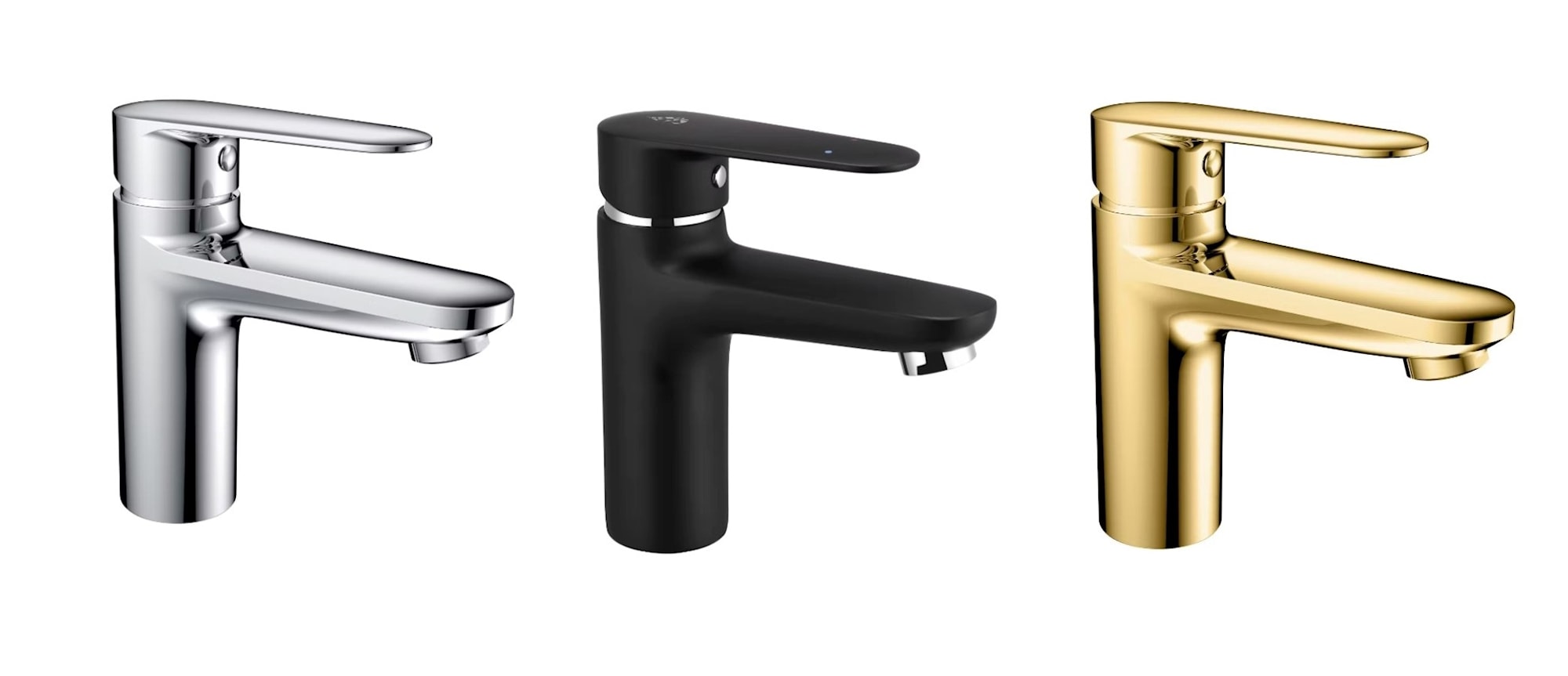 Bathlife Springa håndvaskarmatur i messing uden bundventil