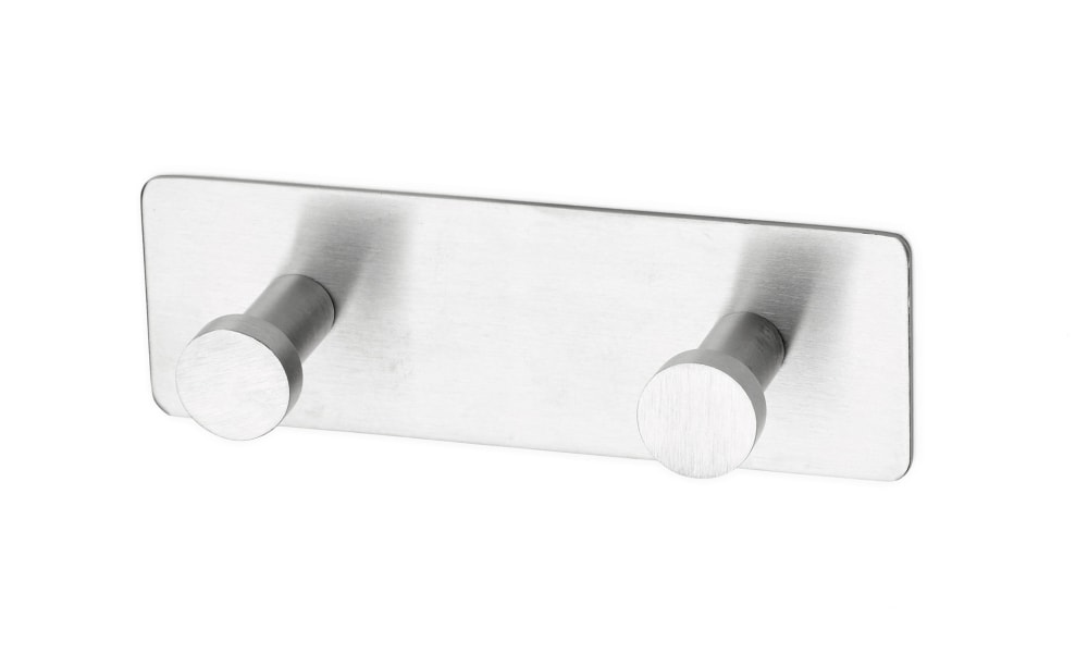 Habo 1368-2 håndklædekroge rustfri med 2 kroge