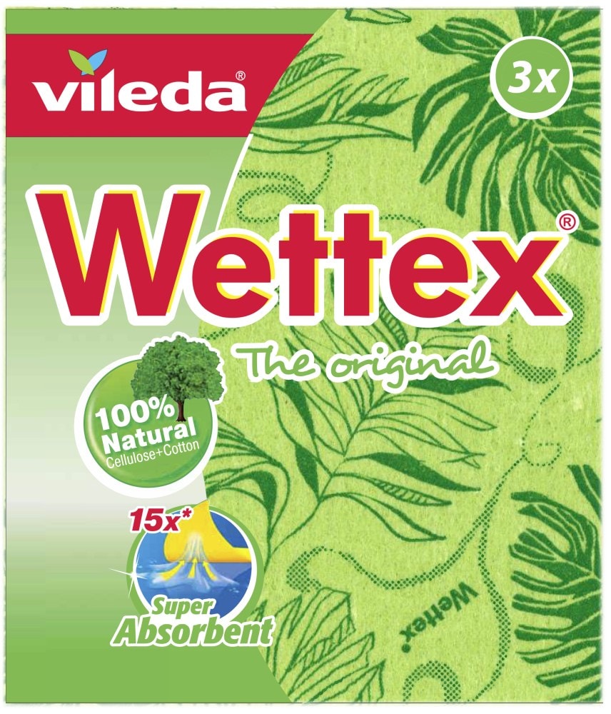 Vileda Wettex Classic rengøringsklud 3 stk.
