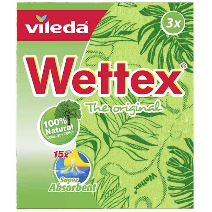 Vileda Wettex Classic rengøringsklud 3 stk.