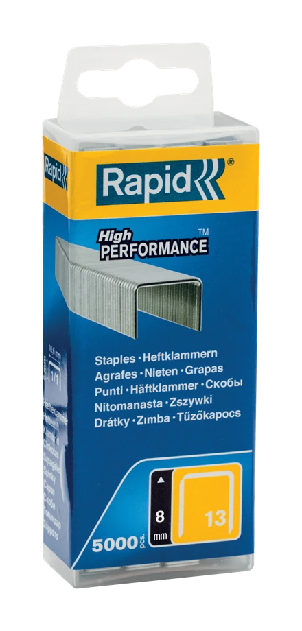 Rapid hæfteklammer s13 8 mm 5000 stk