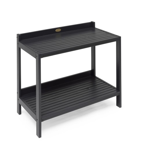 Hillerstorp Läckö arbejdsbord til udekøkken i orkangrå