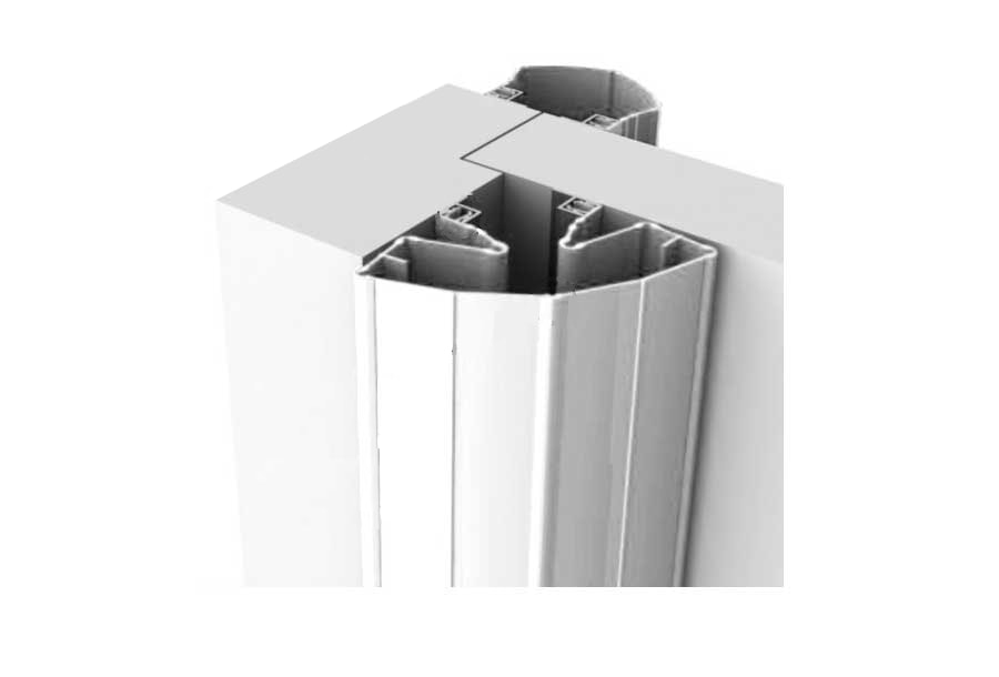 Ellen Finprotect Plus liste 5090 hvid 198 cm