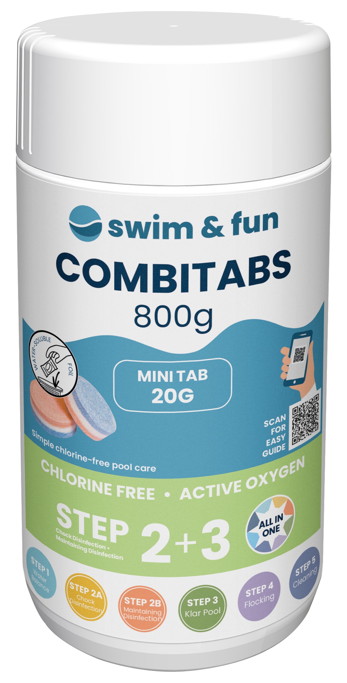 Activ Pool Pool Oxy Combitab 20G