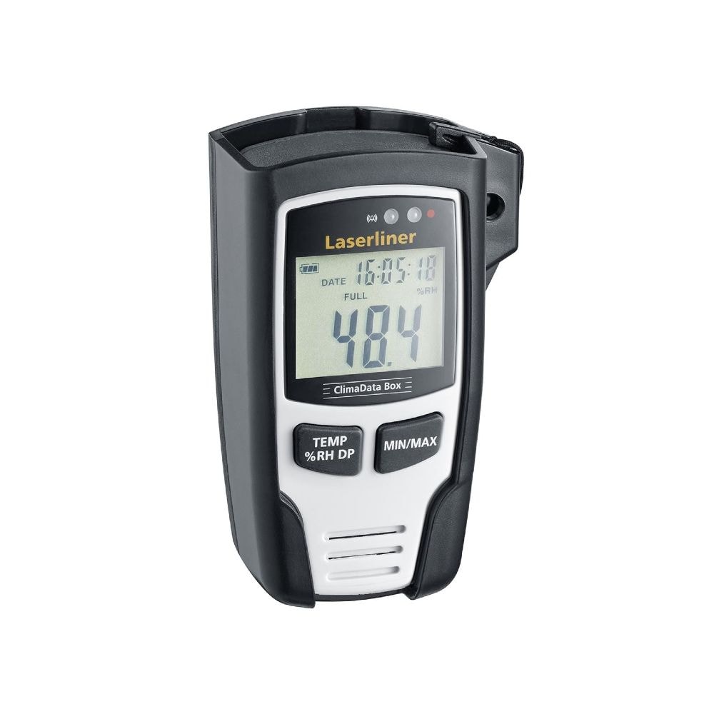 Laserliner ClimaData-Box digitalt hygrometer med datalogger til langtidsmåling