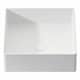Lavabo Pisa Solid Surface 36x36 håndvask i hvid