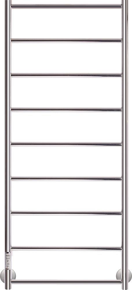 Kriss Polaris Plus håndklædetørrer børstet rustfri 120W 1200 x 500 mm