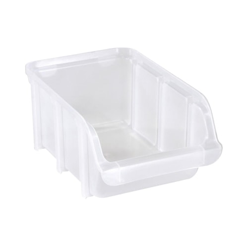 Raaco BIN 2 lagerkasse i transparent