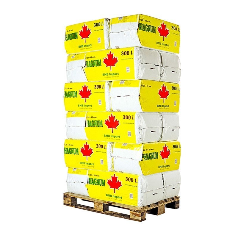 Holmebo grov gartnersphagnum 18 x 300 liter 5400 liter