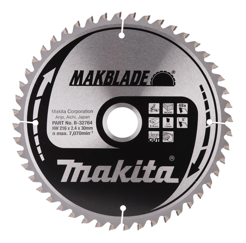 Makita savklinge til træ Makblade 216x30x2,4mm 48T