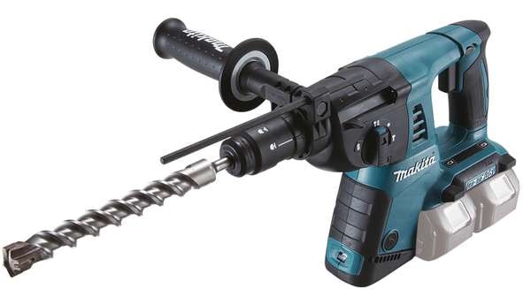 Makita Bore- og mejselhammer LXT® 18V X2, SDS-Plus, 26 mm, 2,5 J