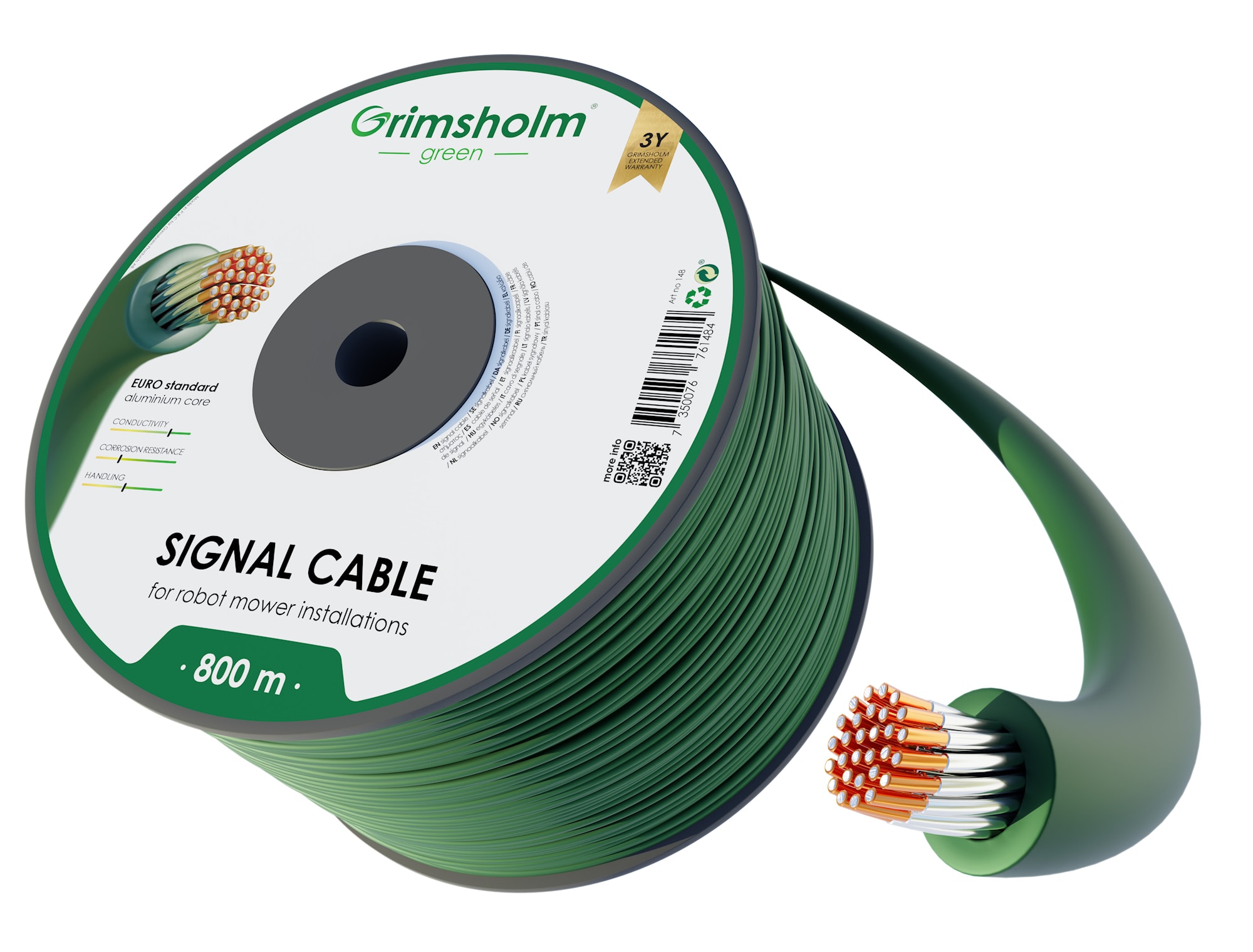 Grimsholm Euro Standard Basic Signalkabel 800 m