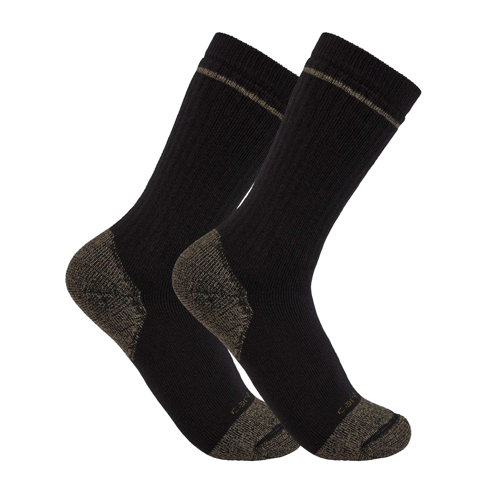 Carhartt Cotton Socks 2-Pack Men Black XL