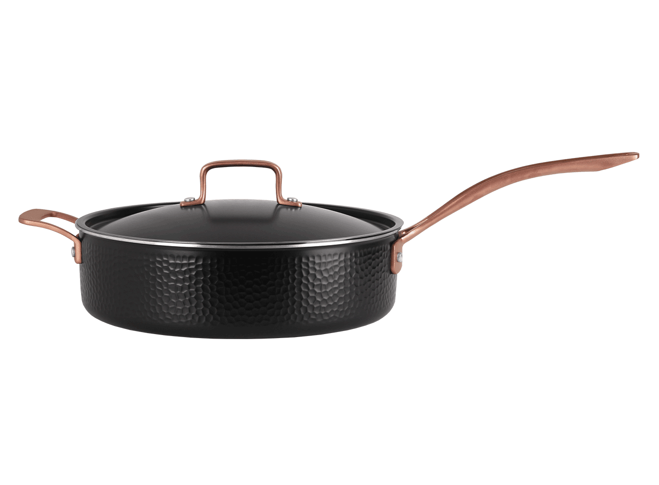 Pepper sauterpande med låg sort 28 cm