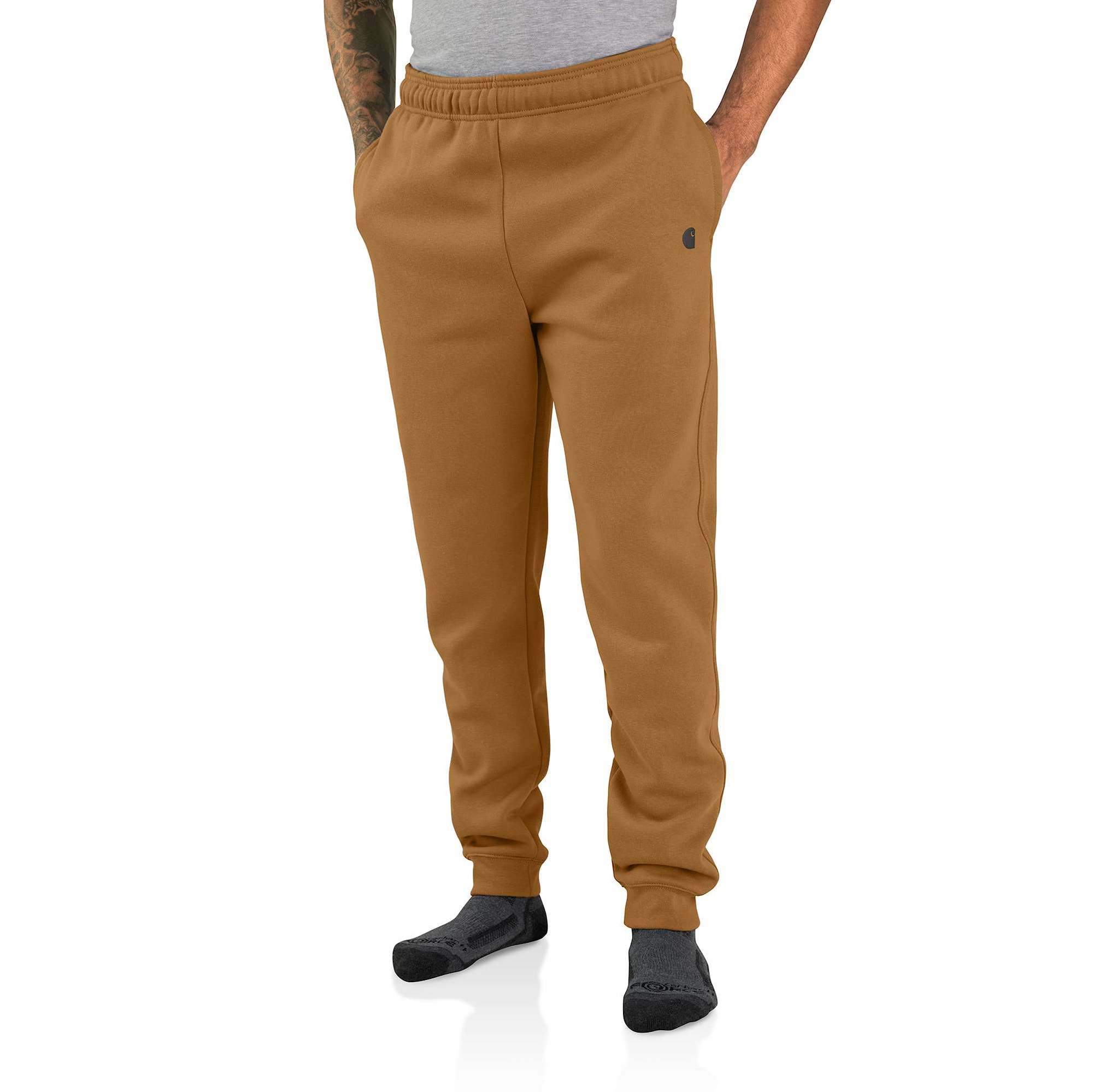 Carhartt Midweight Tapered Sweatpants Men's Carhartt® Brown XXL
