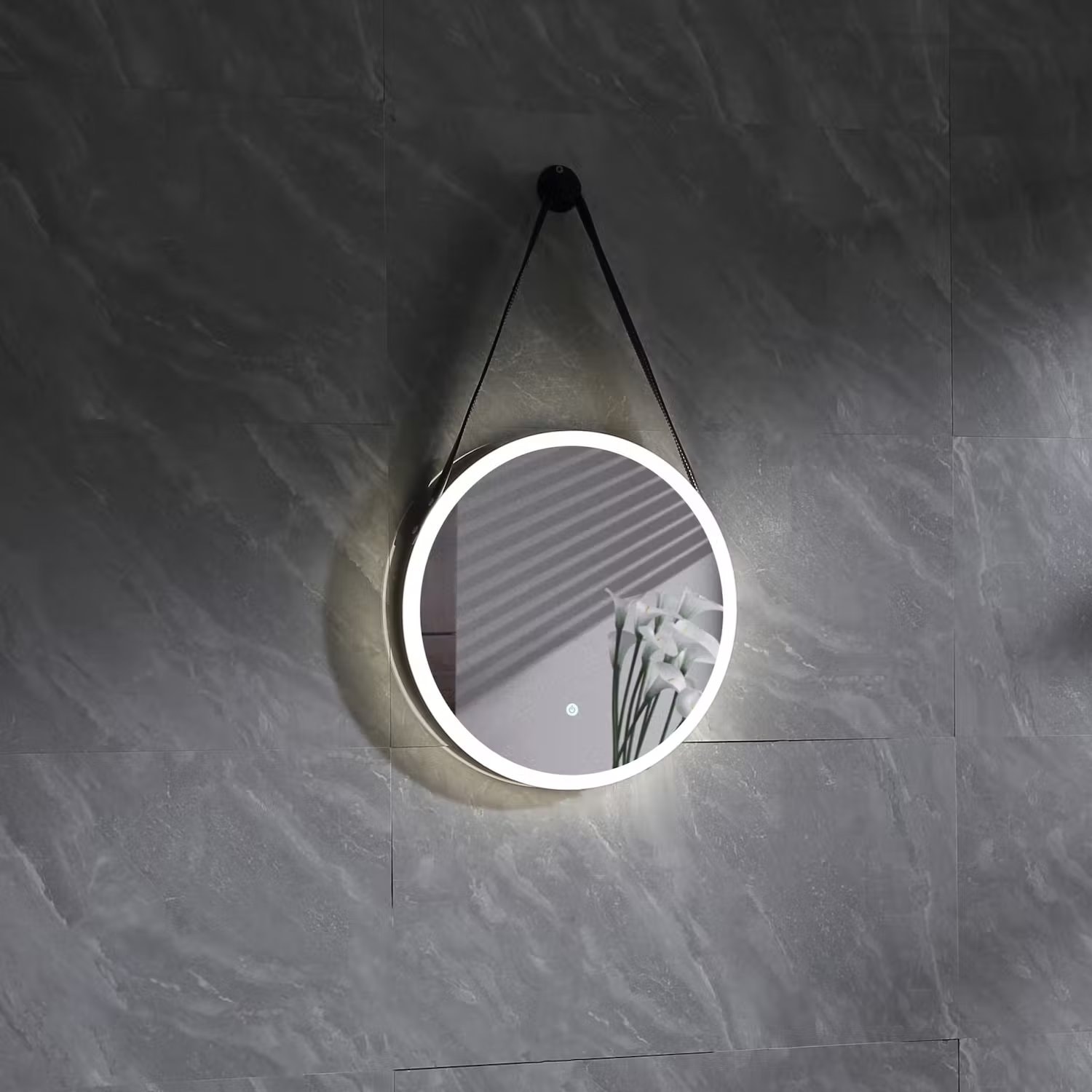 Bathlife Glimma 800 LED spejl Ø80 cm