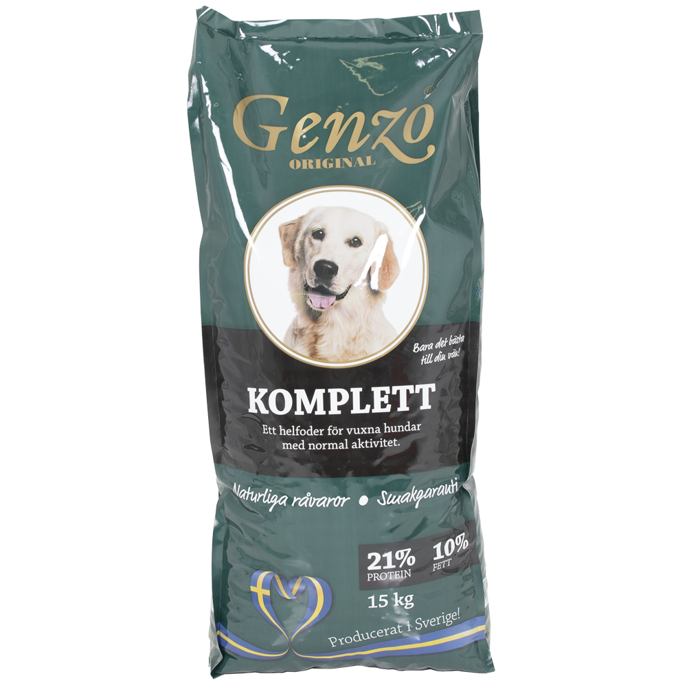 Genzo Komplett 15 kg Hundefoder