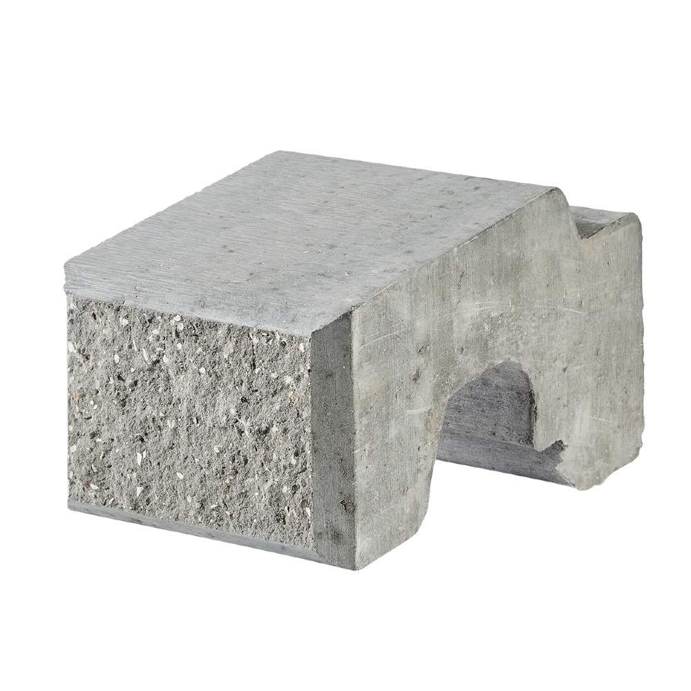 IBF Danblok eksklusiv 25 x 34 x 17 cm i grå