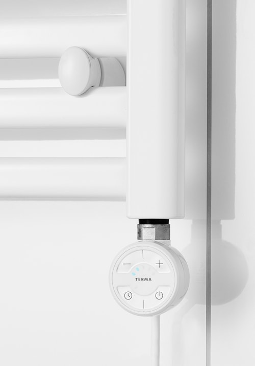 Hafa Elpatron til håndklædetørrer. Sort