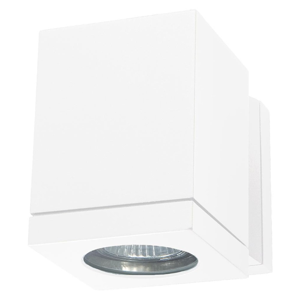 SG Echo væglampe i hvid GU10 IP54