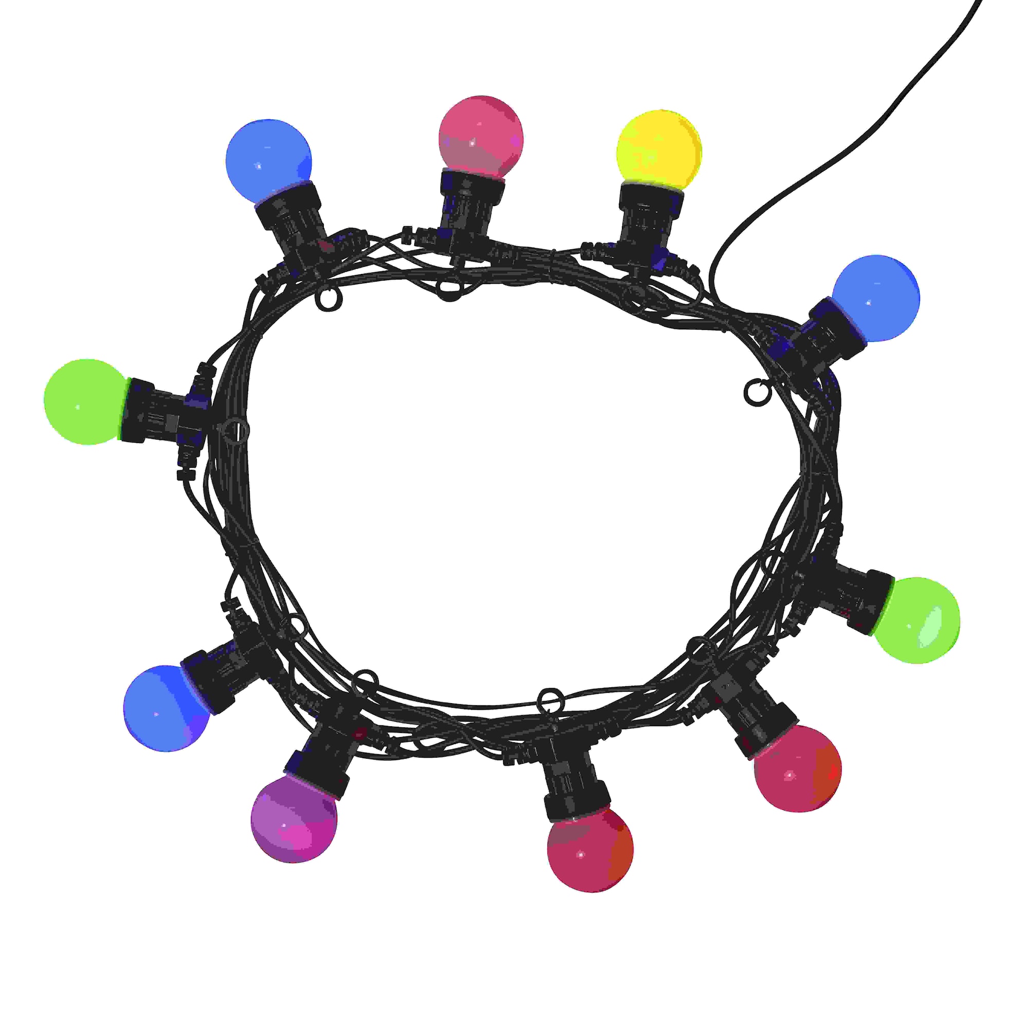 Denver SLP-510 Smart LED partylight med 10 pærer Tuya kompatibel 9 meter