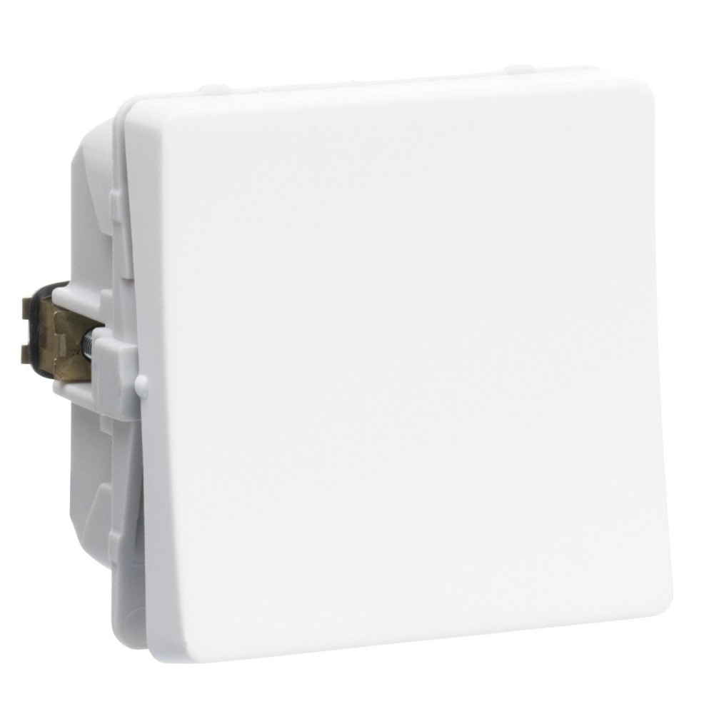 LK Fuga afbryder hvid 1-pol 16A