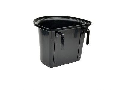 Transportkrybbe 10L, Sort