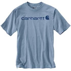 Carhartt Core Logo t-shirt blå str. L