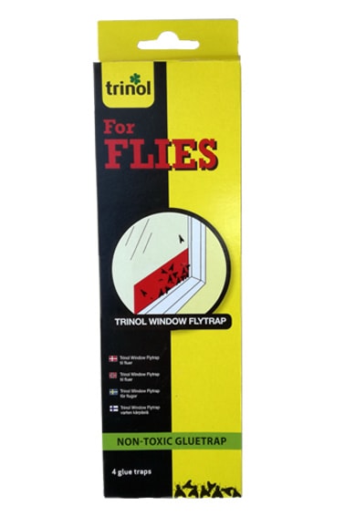 Trinol limfælde bananflue mm. 4 stk.