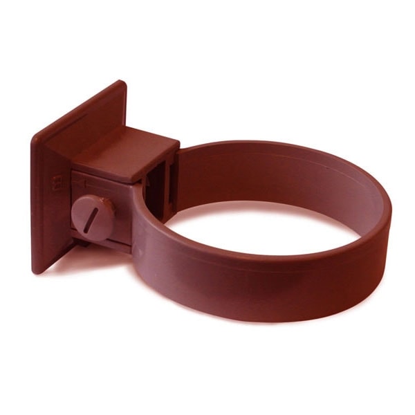 Plastmo Plast rørholder brun.jpg