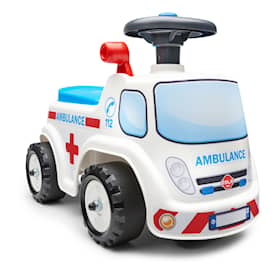Falk ride-on ambulance med opbevaringsrum, rat og horn 1 - 3 år