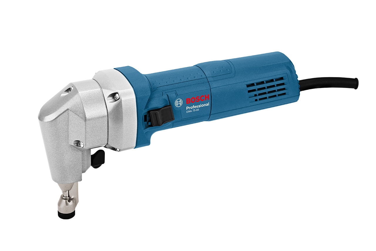 Bosch GNA 75-16 pladeudstandser, 750 watt, 2600 omdr./min., 1,6 mm stål