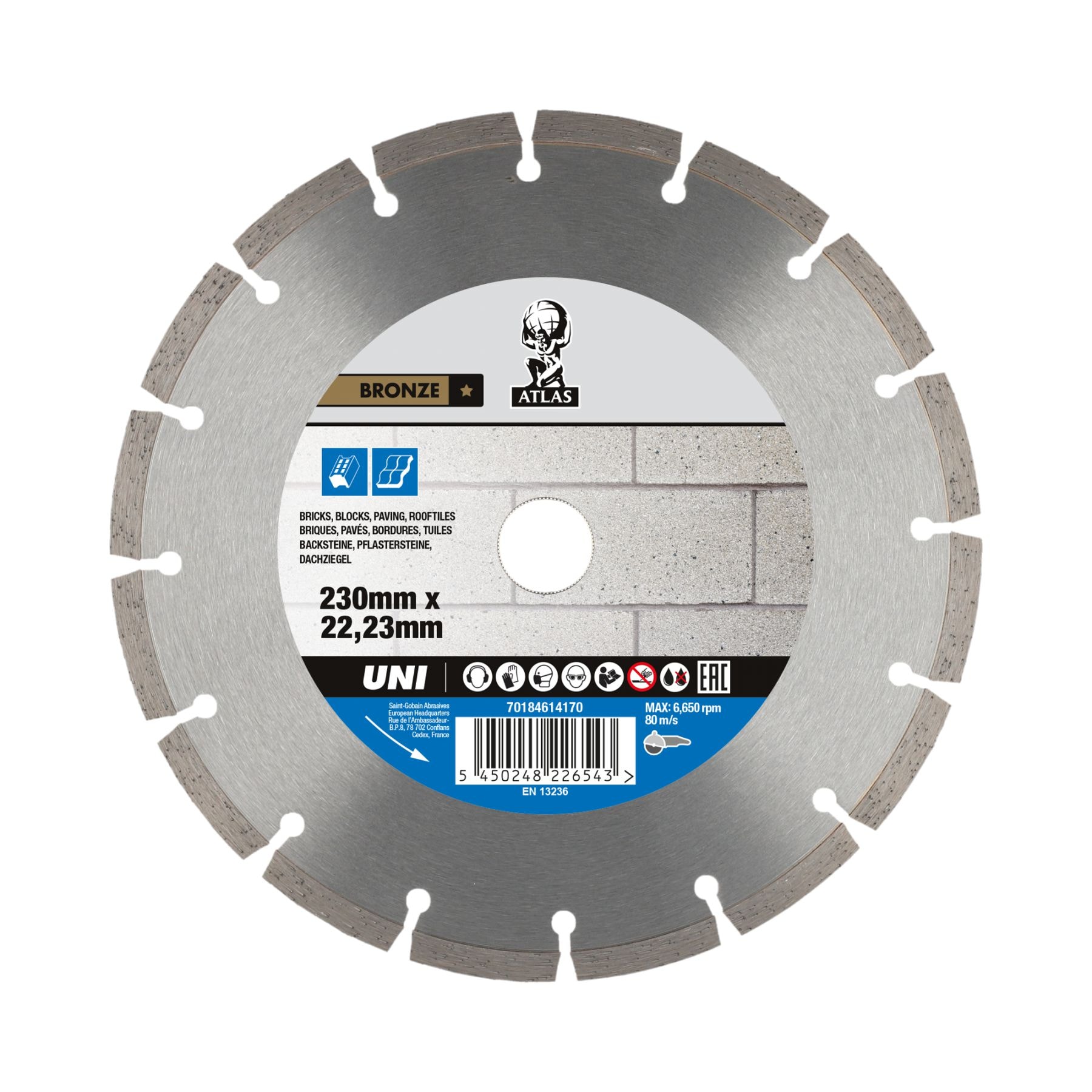 Norton Diamantklinge Atlas