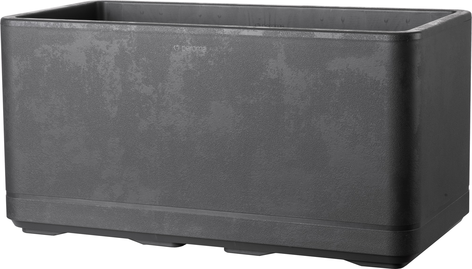 Deroma Cosmo krukke aflang antracit L78 x D38 x H38 cm