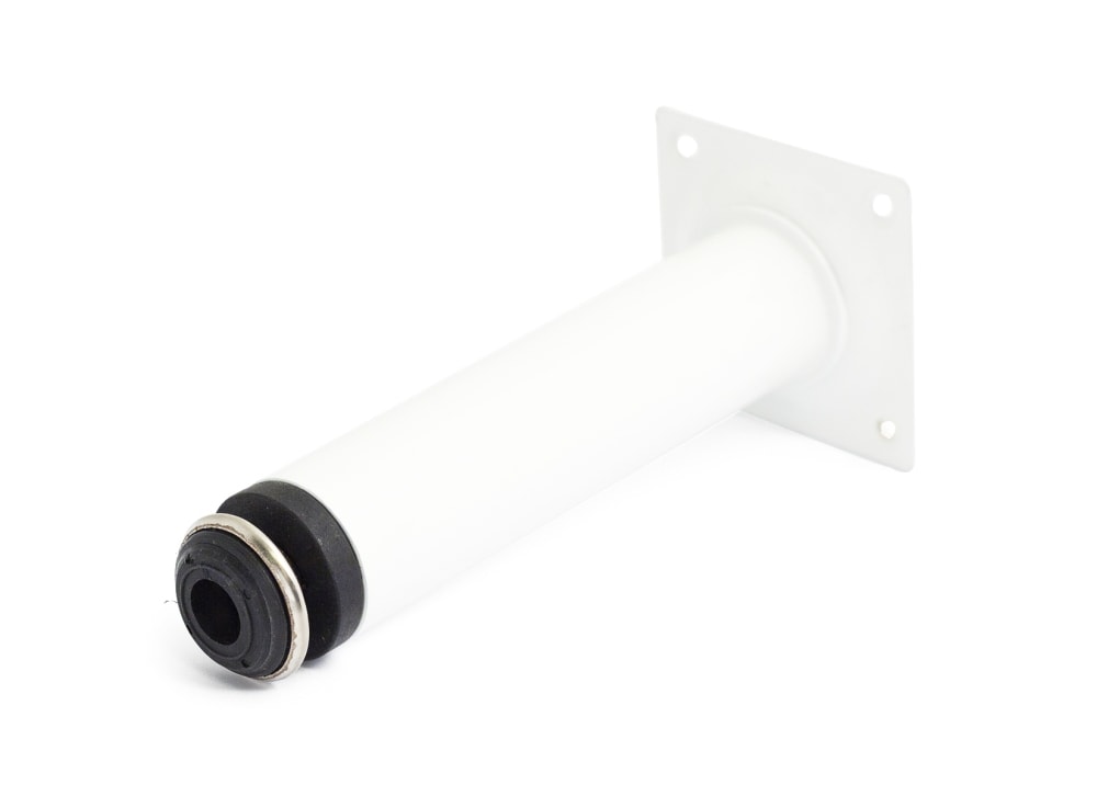 Habo bordben 511 rund Ø30 mm hvid