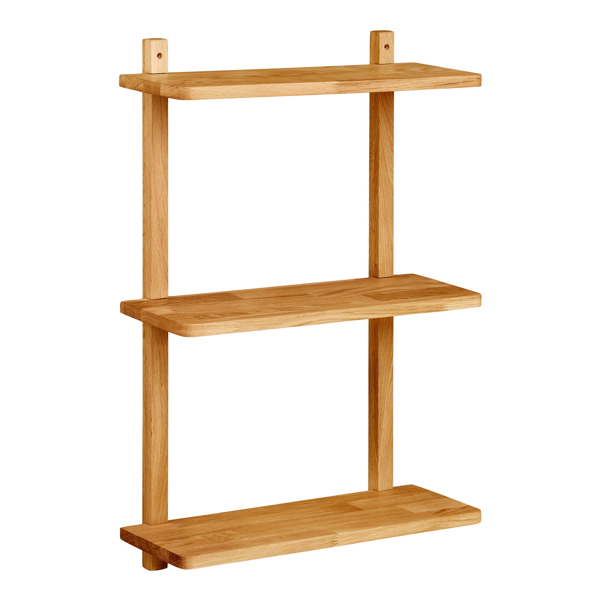 House Nordic Townsville væghylde, egetræ 20 x 50 x 75 cm