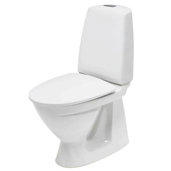 Ifö Sign 6860 toilet med lukket S-lås, hvid