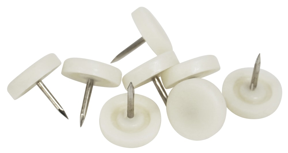 Home>it glidesøm med plast. Ø20 mm i hvid. 24 stk.