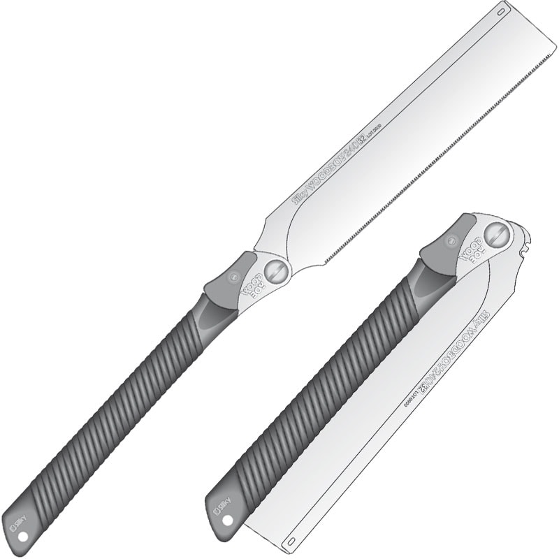 Silky Woodboy Håndsav (med ryg)